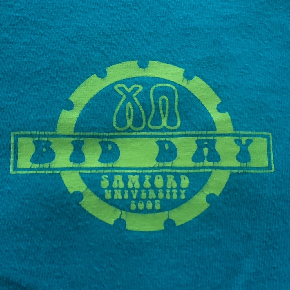 2005 Chi Omega Bid Day T-shirt
